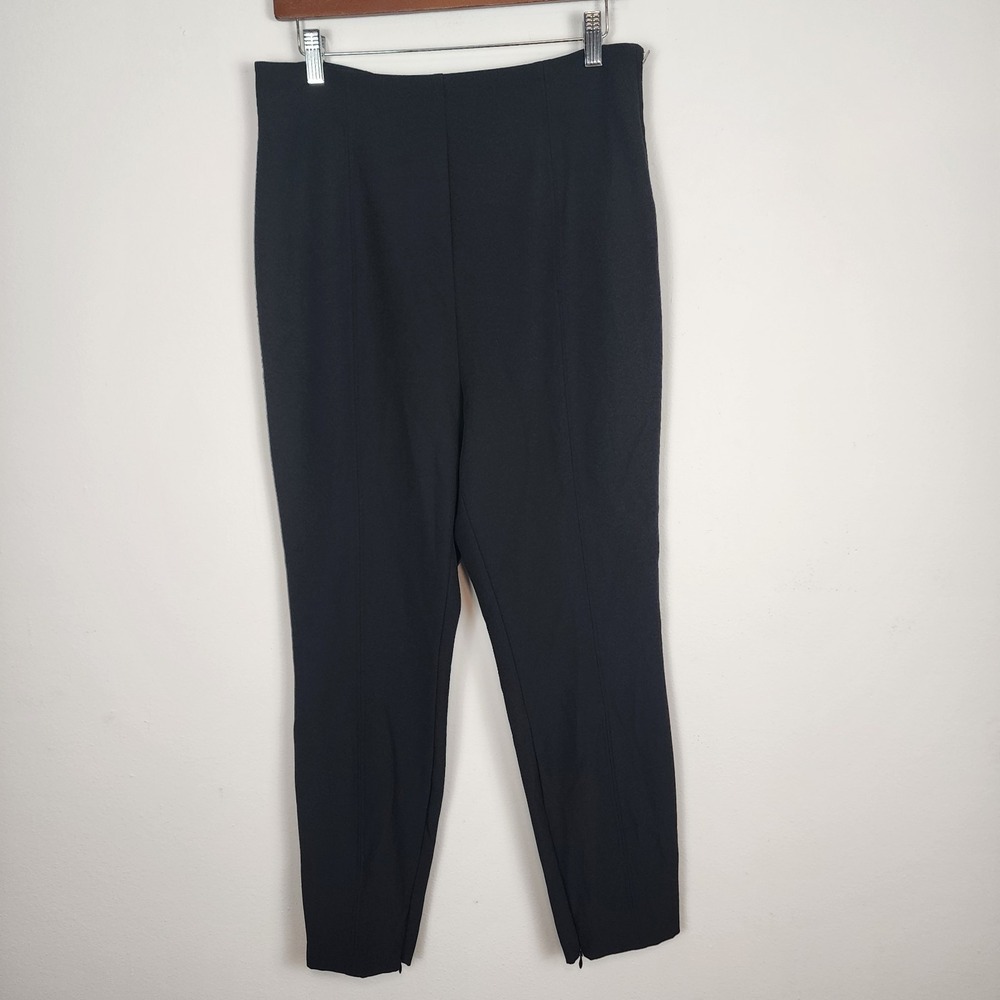 A.L.C. Ankle and Side Zip Black Straight Leg Dress Pants Women's Size 12